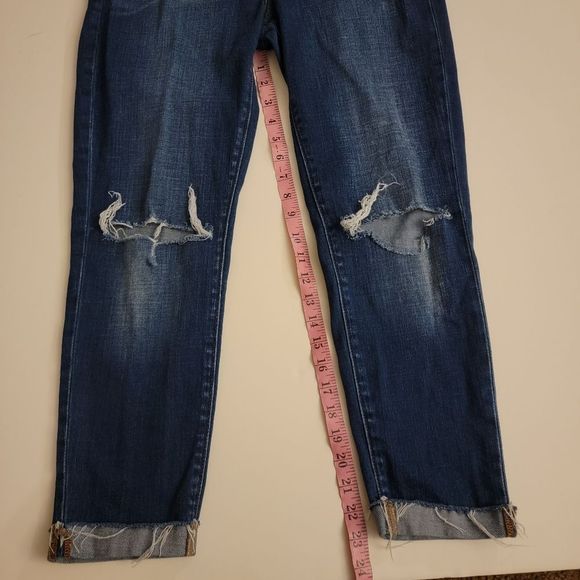 L'Agence 'Rachel High-Rise Diamond Destruct' Slim Jeans - Picture 7 of 13